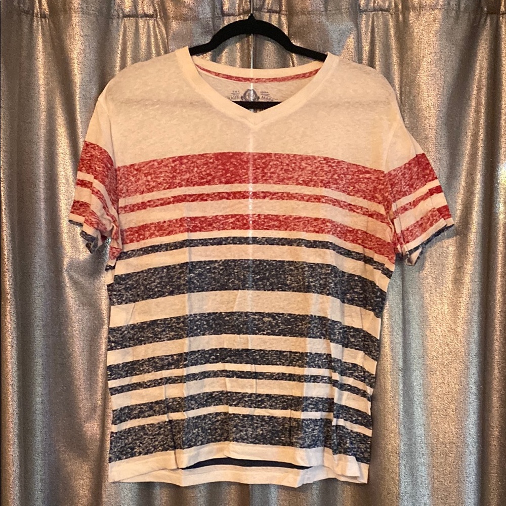 American Rag Red and Blue Graphic Tee